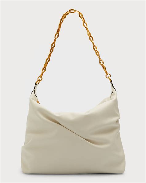 smooth leather hobo bags medium